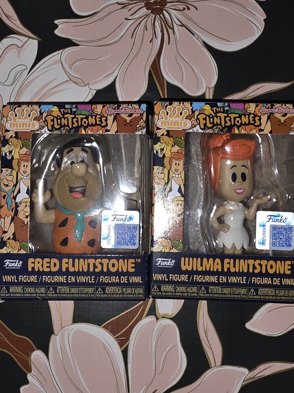 NEW IN BOX! Funko Flinstone Wilma & Fred Flinstone figures Set